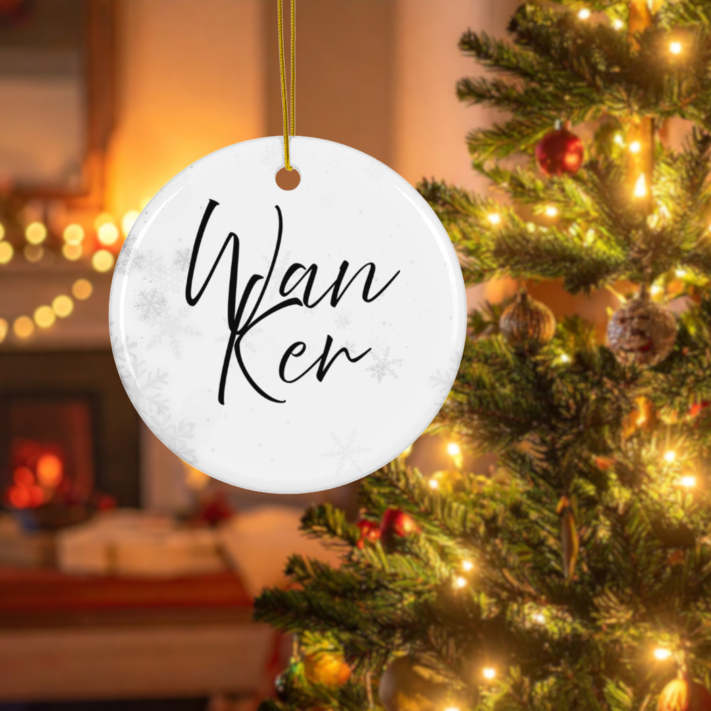 Naughty Little Tree Decoration No. 7 | Christmas Ornament